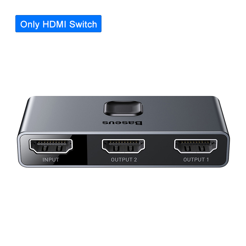 HDMI-коммутатор Baseus: адаптер 4K 60 Гц 1x2/2x1