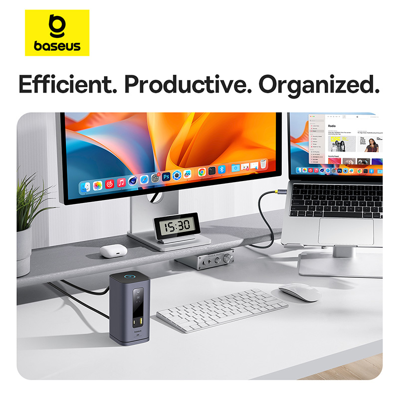 USB-C концентратор Baseus, док-станция 11-в-1