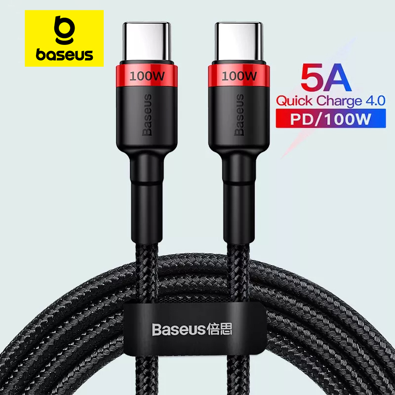 Кабель Baseus 100 Вт USB-C для быстрой зарядки