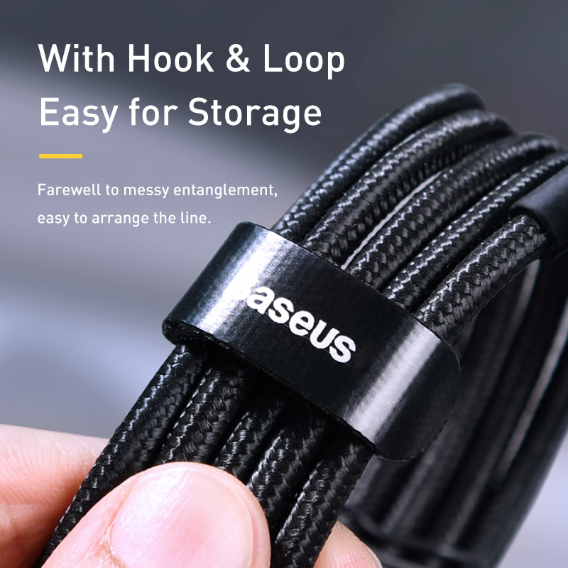 Кабель Baseus 100 Вт USB-C для быстрой зарядки