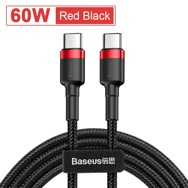 Кабель Baseus 100 Вт USB-C для быстрой зарядки