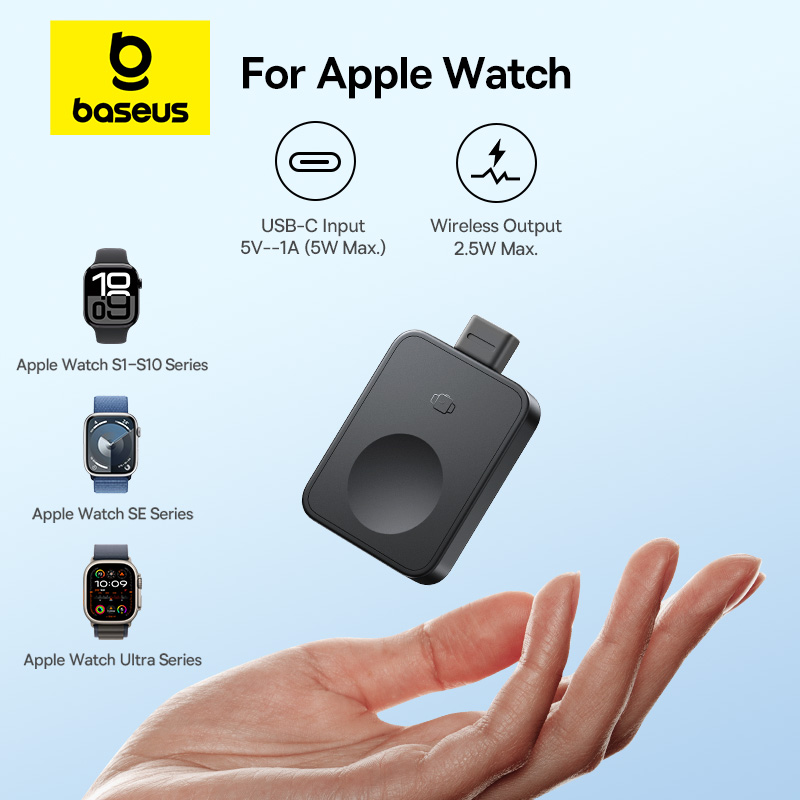 Беспроводное магнитное зарядное устройство Baseus MagPro для Apple Watch