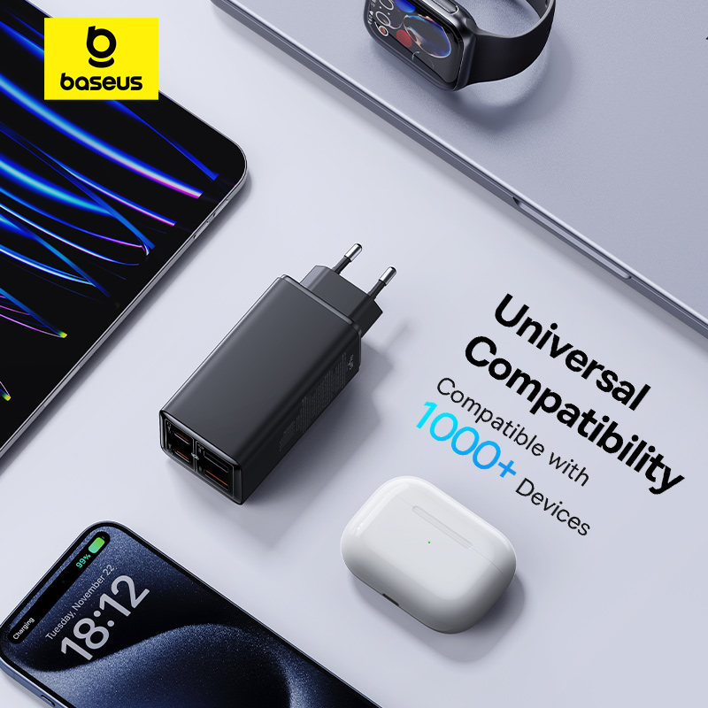 Зарядное устройство Baseus 100 Вт GaN 6 - USB C для Mac и iPhone