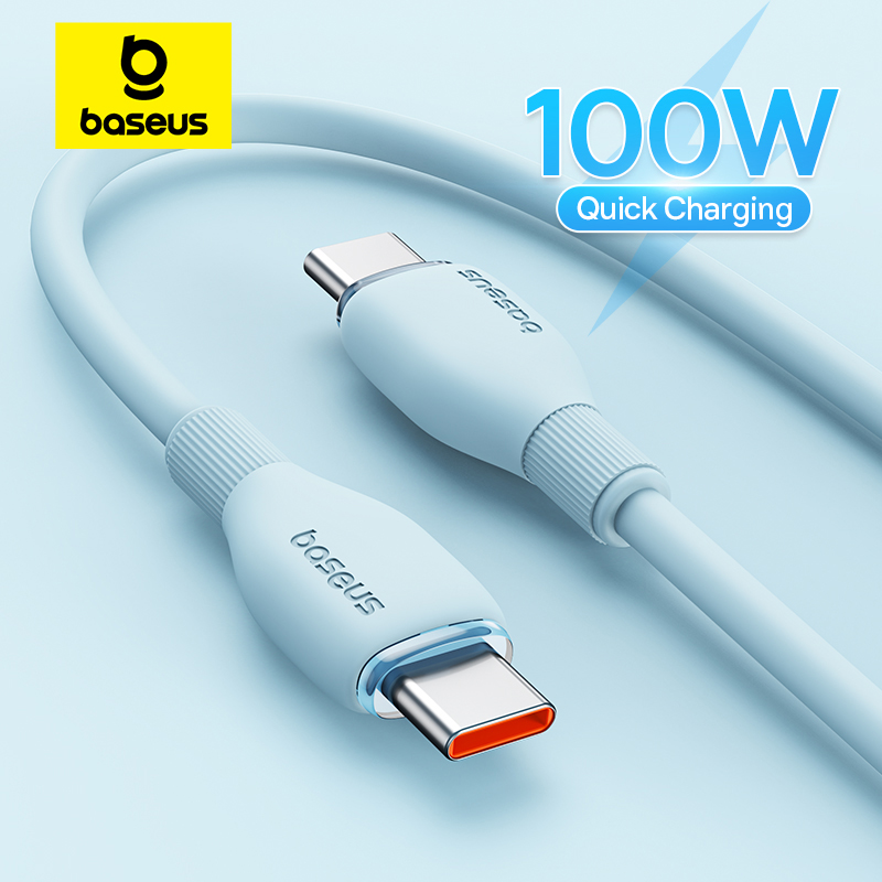 Кабель Baseus 100 Вт USB C для iPhone, Samsung и других устройств.
