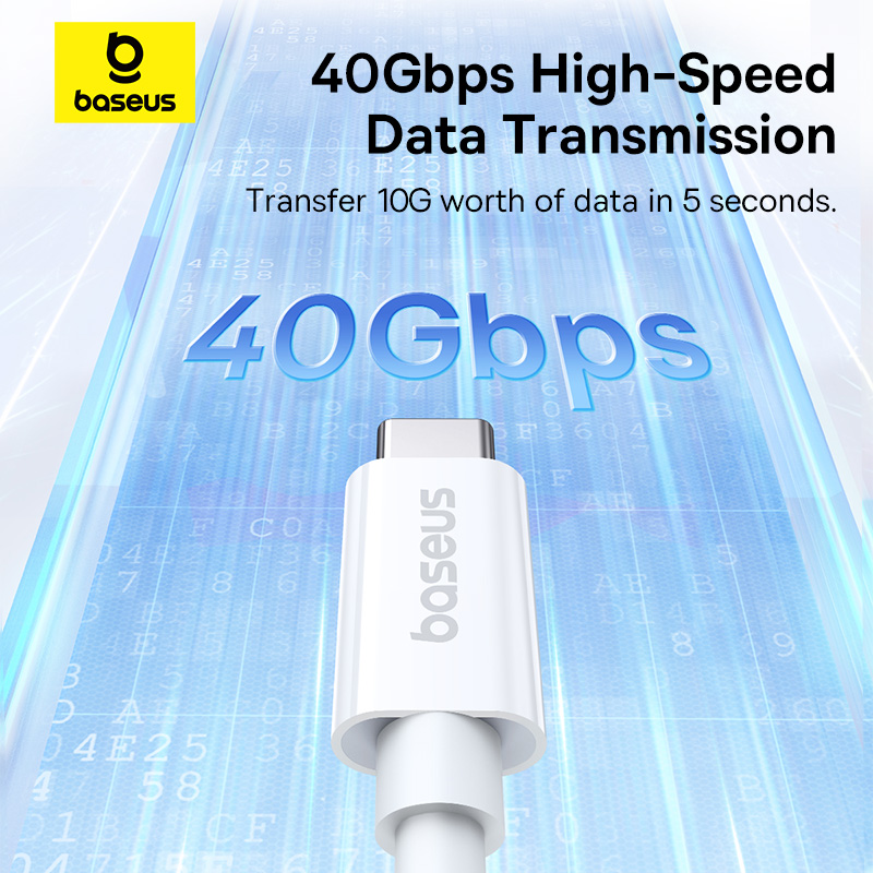 Кабель Baseus 240 Вт USB C для Macbook, iPhone