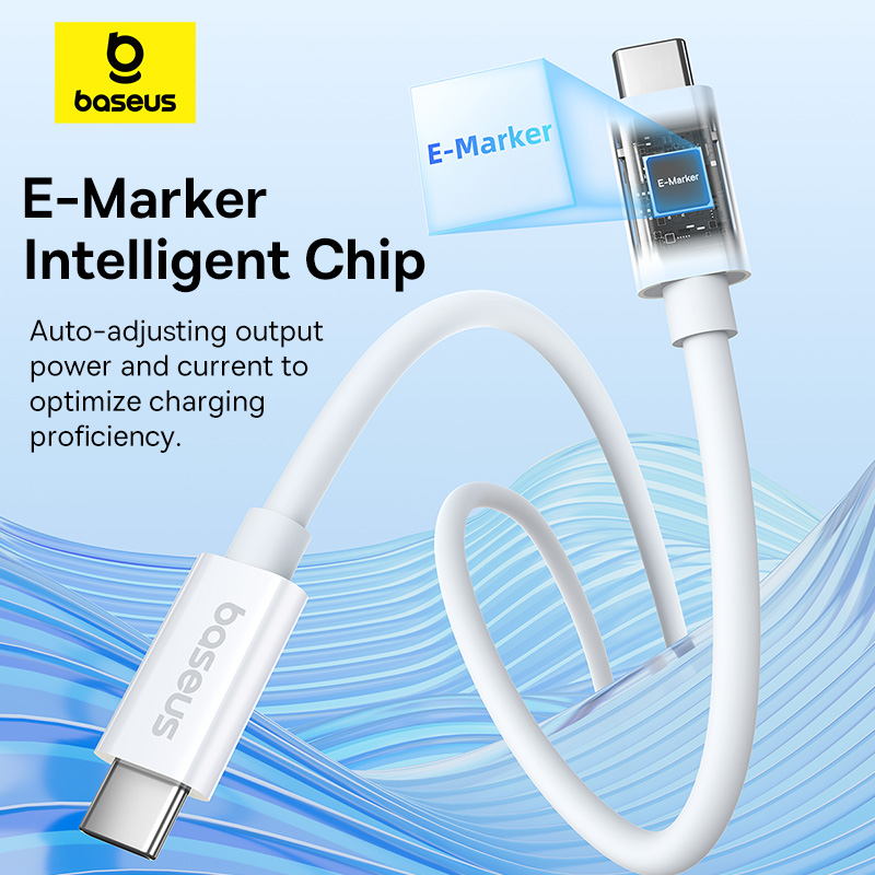 Кабель Baseus 240 Вт USB C для Macbook, iPhone