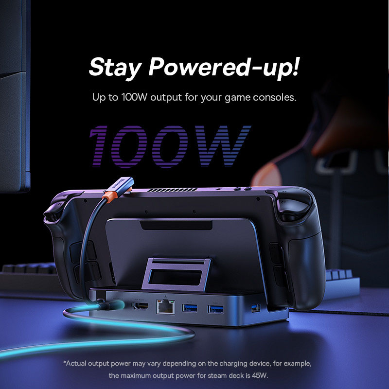 Baseus GamerX 6-портовый USB-C концентратор и док-станция