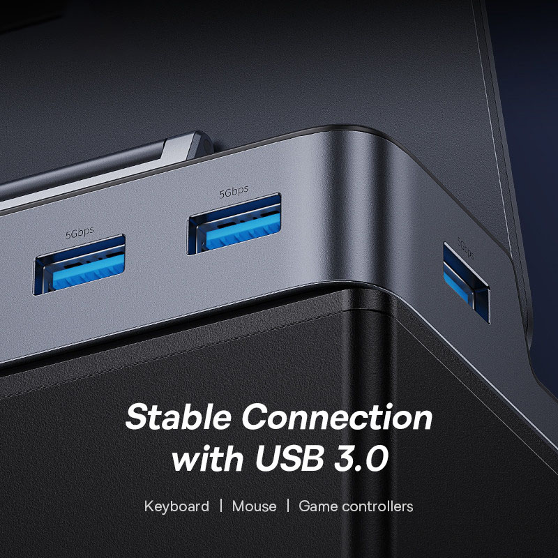 Baseus GamerX 6-портовый USB-C концентратор и док-станция