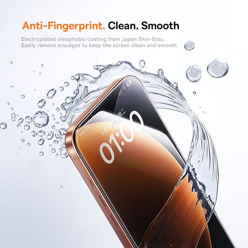 Защитная пленка из закаленного стекла Baseus для iPhone