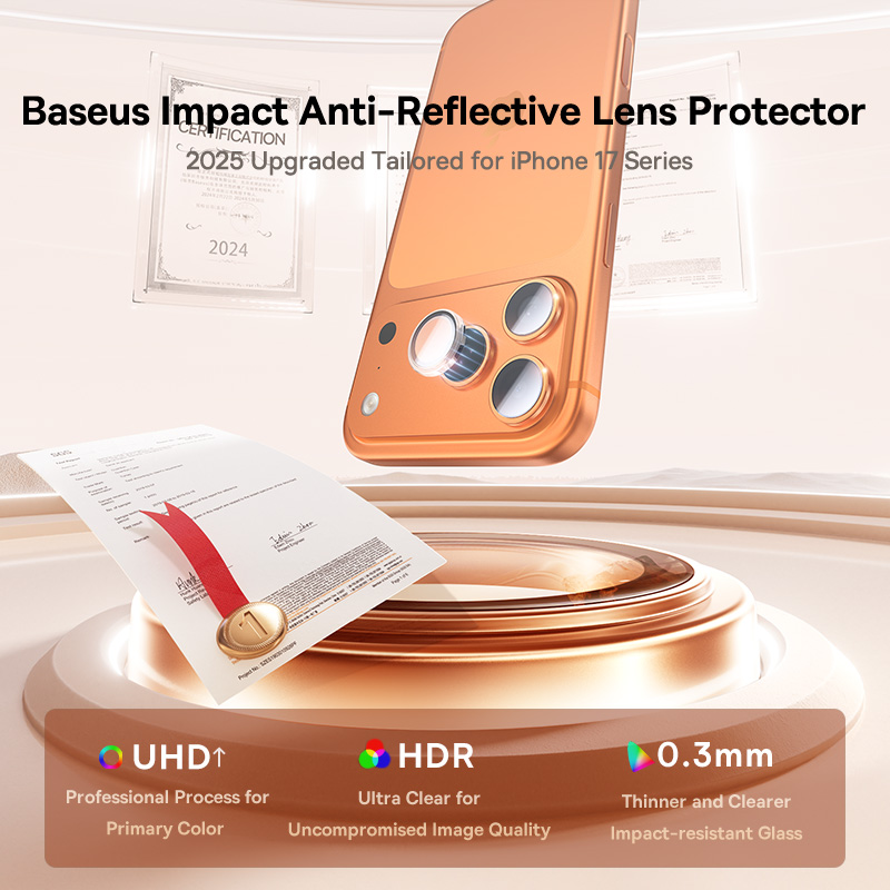 Защитные пленки для объективов Baseus для iPhone 17 серии