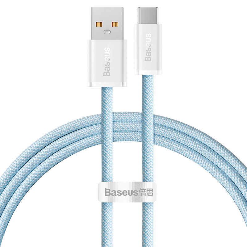 USB-C кабель Baseus — быстрая зарядка, прочный.