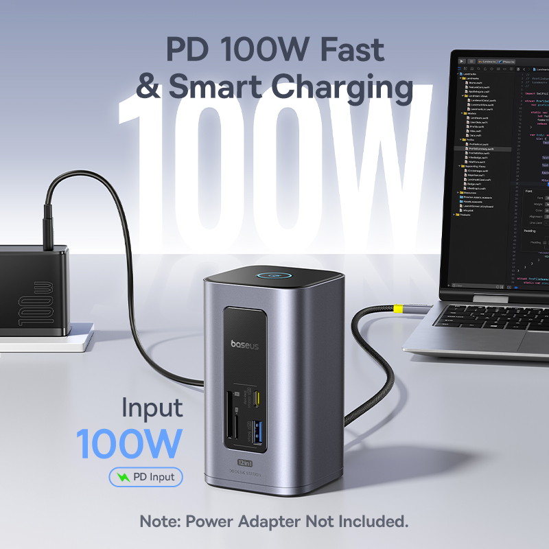 Док-станция Baseus 12-в-1 USB C Hub
