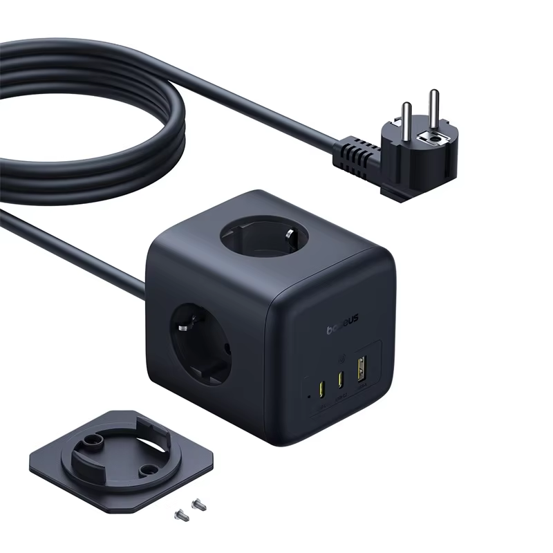 Сетевой фильтр Baseus 67W GaN для быстрой зарядки