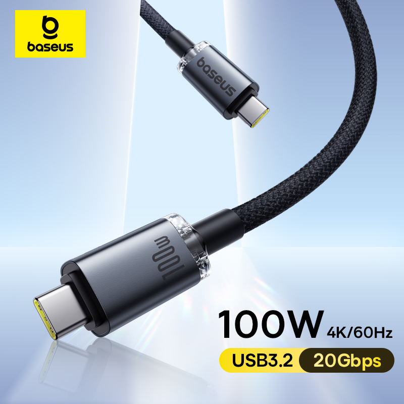 Кабель Baseus USB-C: быстрая зарядка, синхронизация данных.