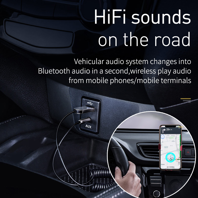 Bluetooth-передатчик и приемник Baseus 5.0
