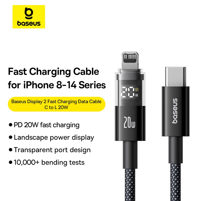 Кабель Baseus 20 Вт USB C для iPhone и iPad