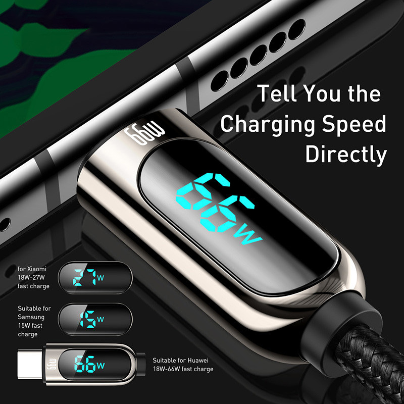 USB-кабель Baseus 66 Вт для телефонов Android