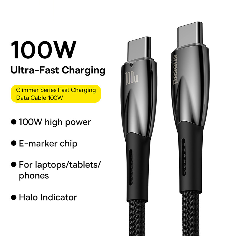 USB-кабель для быстрой зарядки Baseus PD100W