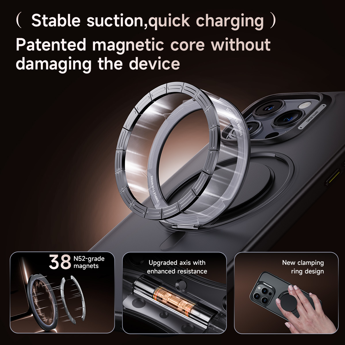 Чехол Baseus MagSafe для iPhone 16 Pro Max