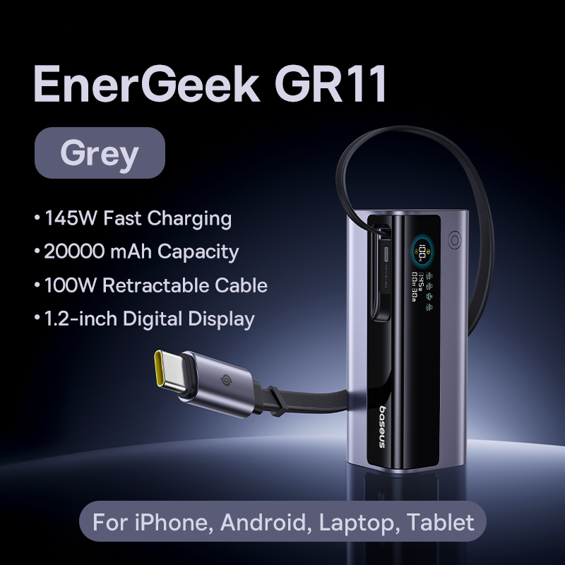 Внешний аккумулятор Baseus EnerGeek 20000 мАч 145 Вт</br>