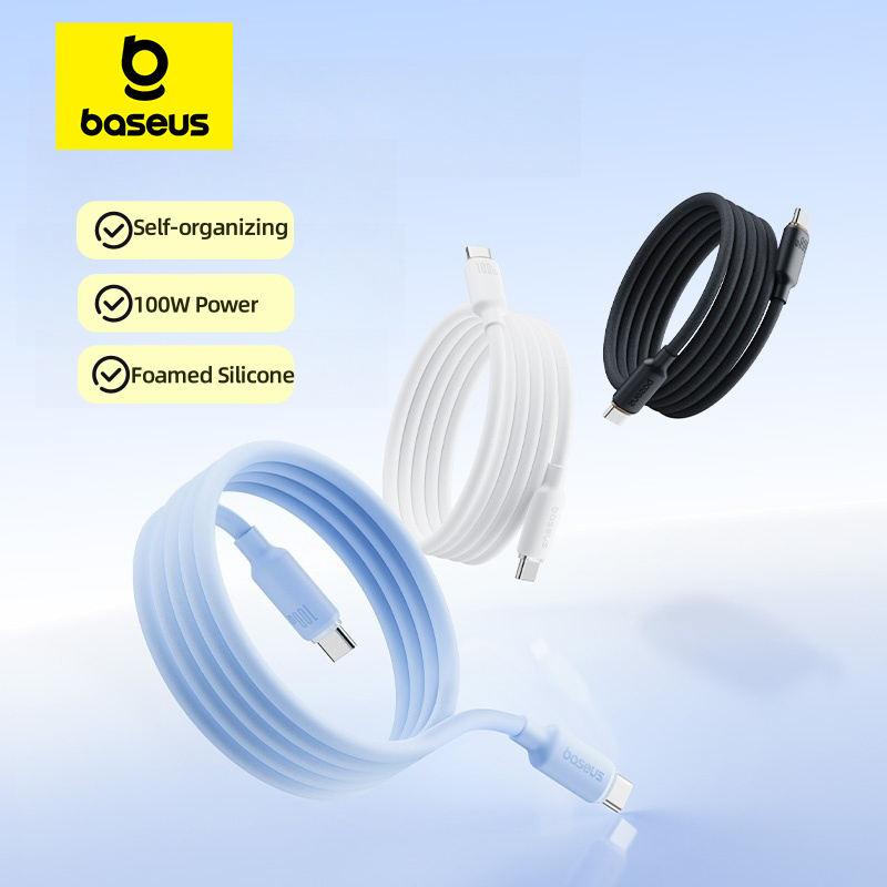 Кабель USB-C из вспененного силикона Baseus </title>