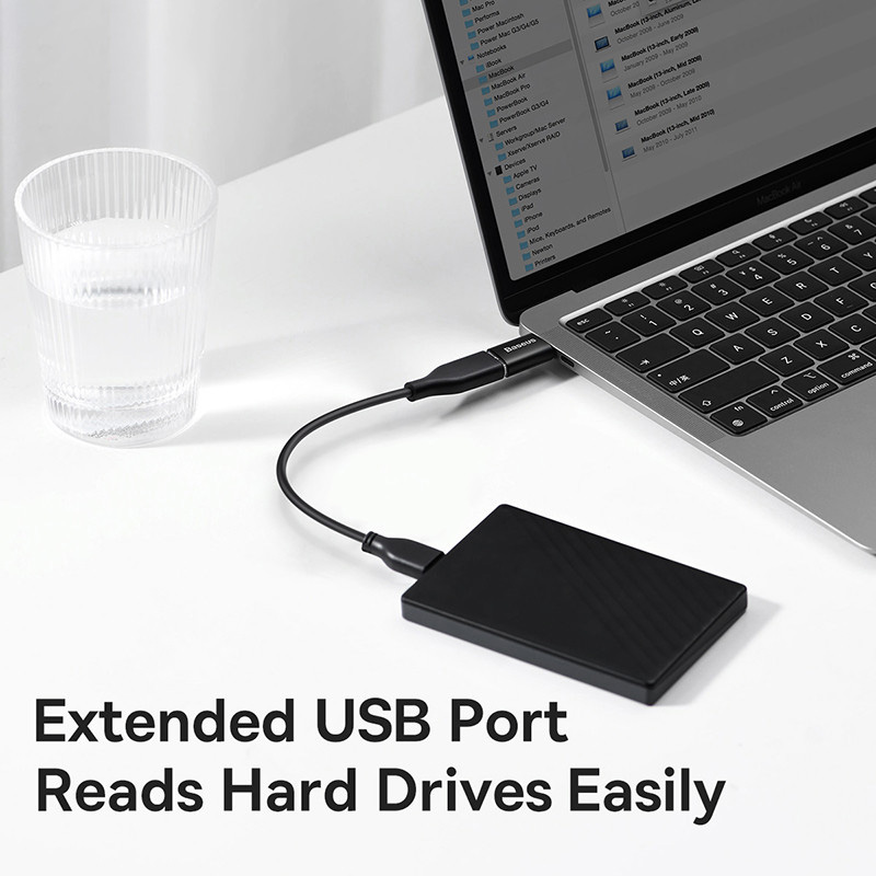 Адаптер Baseus USB 3.1 OTG - Type C на USB