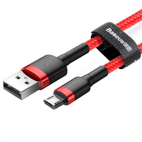 USB-кабель Baseus Micro C — быстрая зарядка 2,4 А