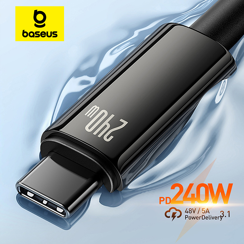 Кабель Baseus 240 Вт USB C - быстрая зарядка