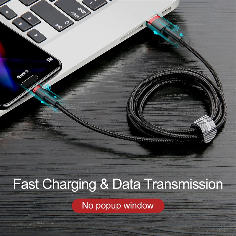 Кабель Baseus USB Type-C для быстрой зарядки 3.0