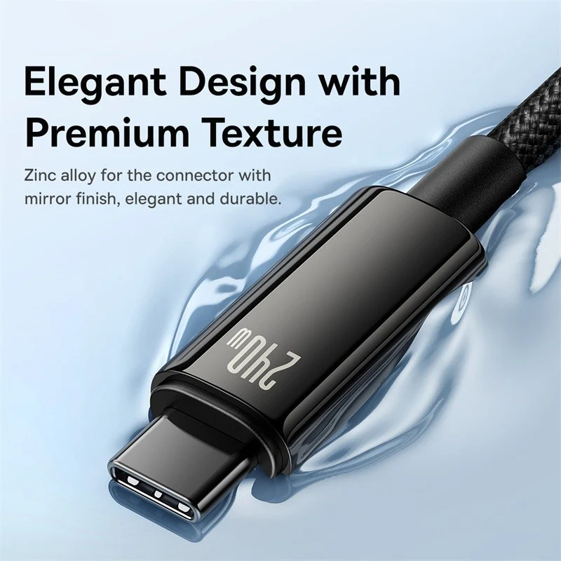 Кабель Baseus 240 Вт USB C - быстрая зарядка