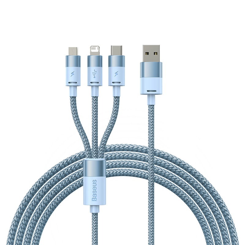 Кабель Baseus 3-в-1 USB C