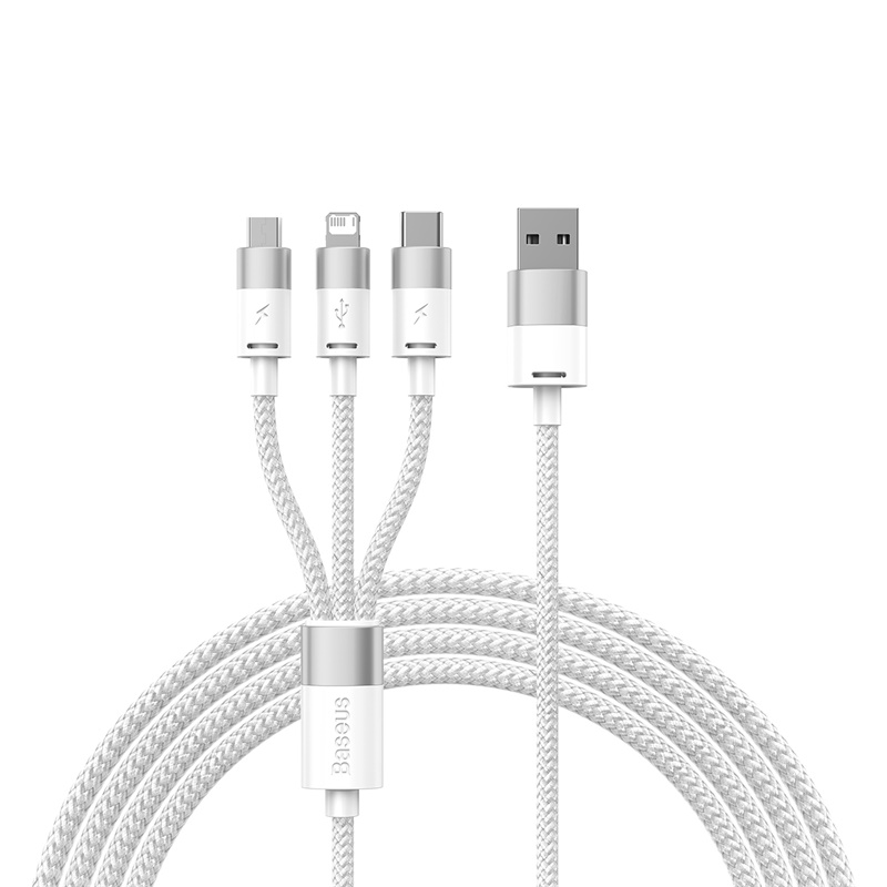 Кабель Baseus 3-в-1 USB C