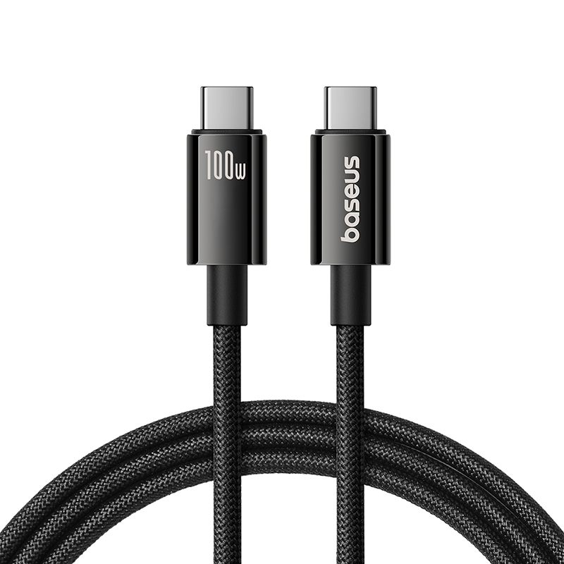 Кабель Baseus 20 Гбит/с USB-C: быстрая зарядка и передача данных.