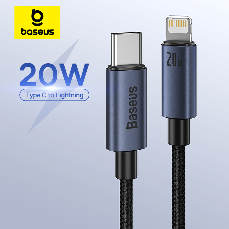 Кабель Baseus 20 Вт USB C для iPhone, iPad и других устройств.