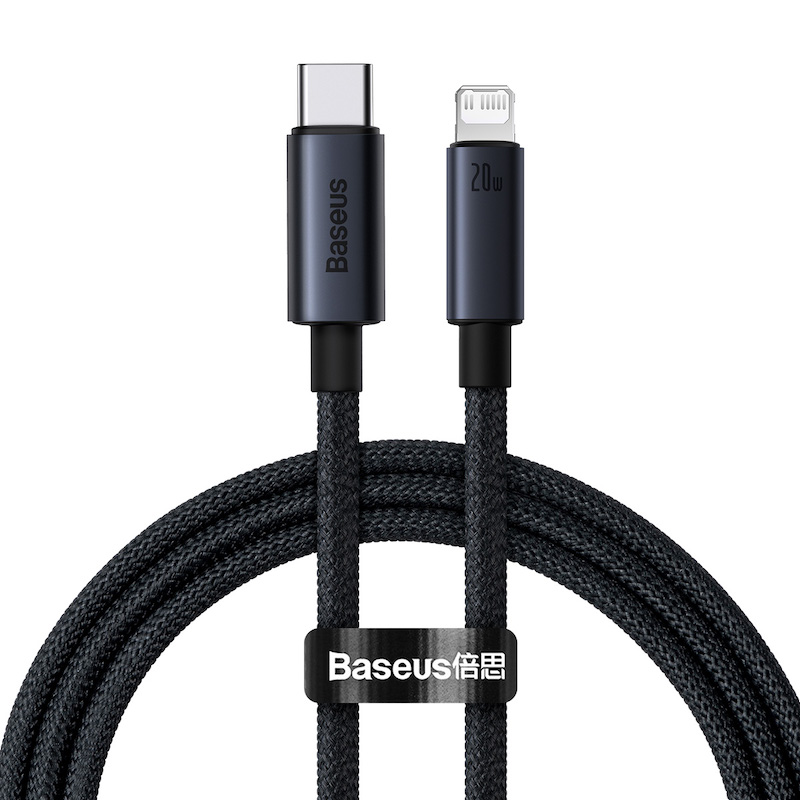 Кабель Baseus 20 Вт USB C для iPhone, iPad и других устройств.