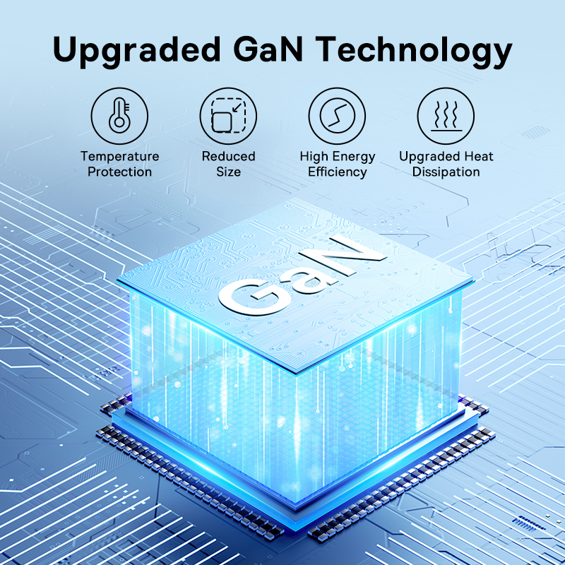 Зарядное устройство Baseus 65 Вт GaN - быстрая зарядка Type-C