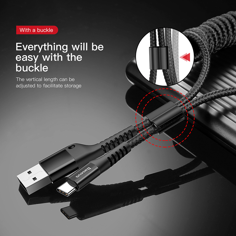 Выдвижной USB-C кабель Baseus