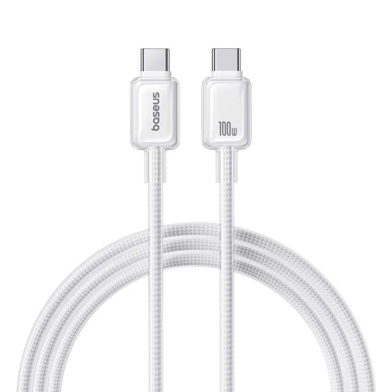 USB-кабель Baseus 100 Вт: быстрая зарядка для iPhone и ноутбуков.