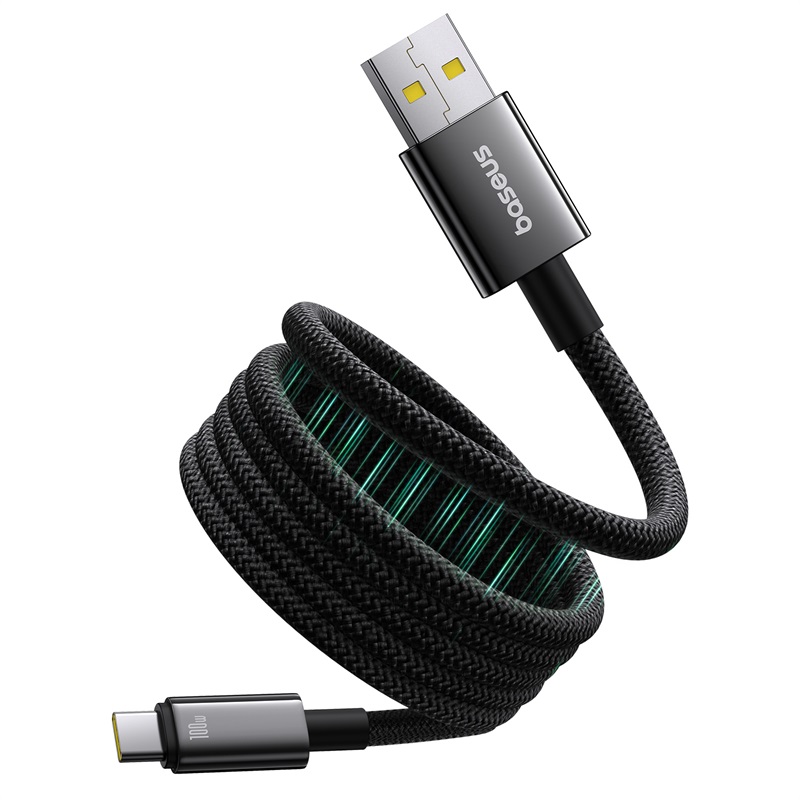 Магнитный USB-C кабель Baseus - быстрая зарядка 100 Вт