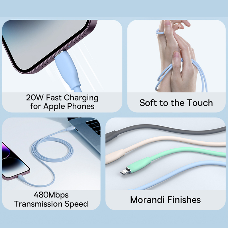 USB-C кабель Baseus для iPhone и iPad