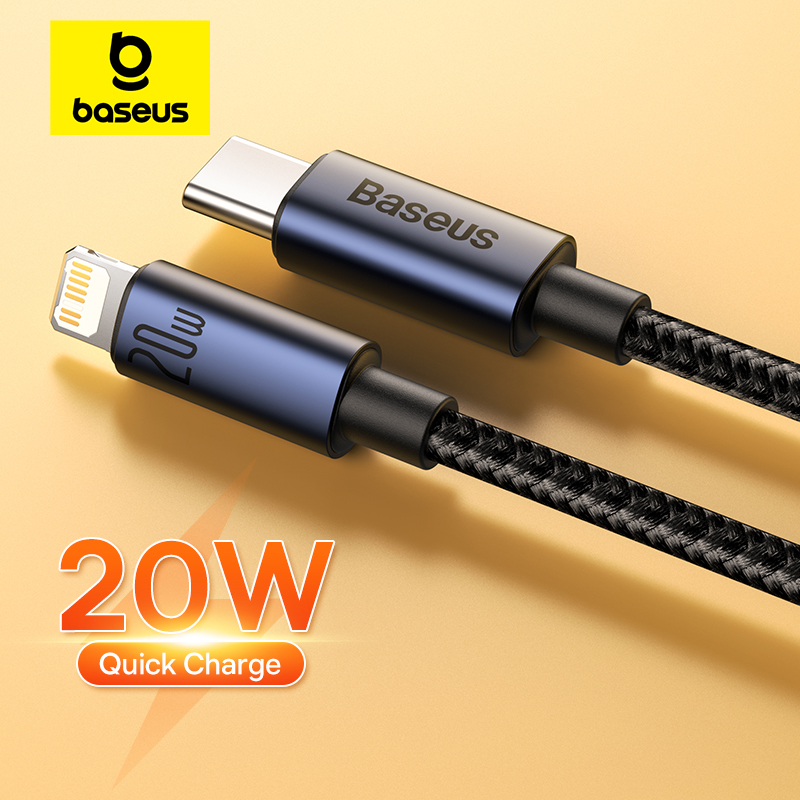 USB-C кабель Baseus для iPhone и других устройств.