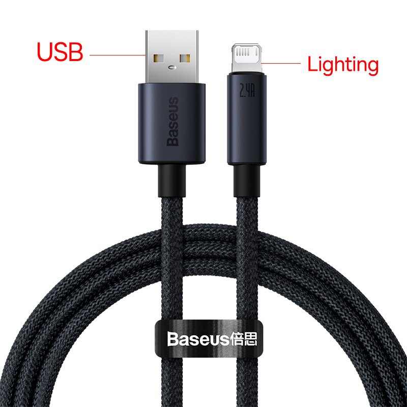 USB-C кабель Baseus для iPhone и других устройств.