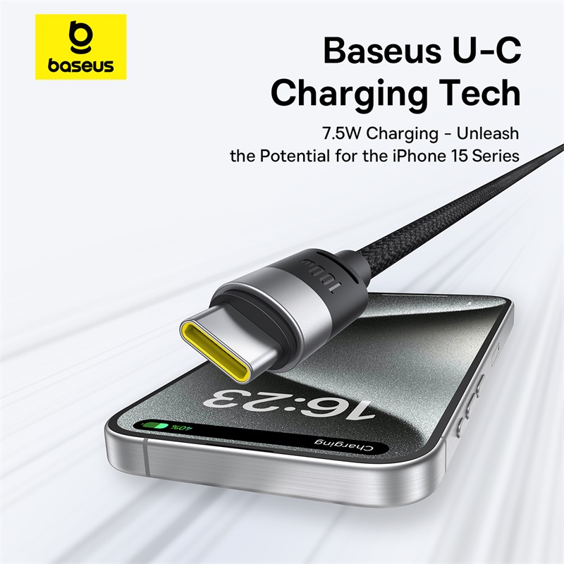 Кабель Baseus 3 в 1 USB C — быстрая зарядка