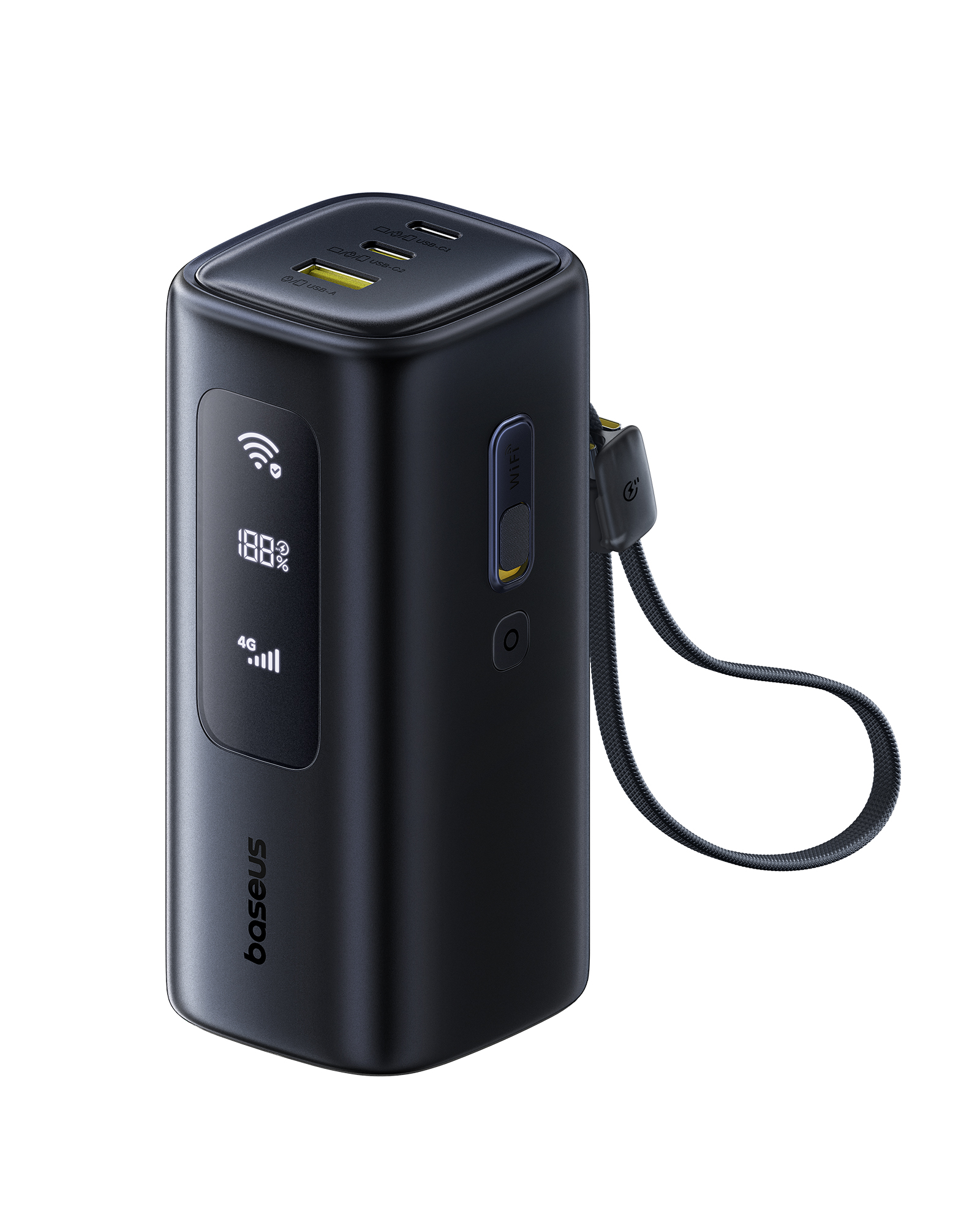 Портативный внешний аккумулятор Baseus GX11 4G Mifi Power Bank - WiFi и зарядное устройство
