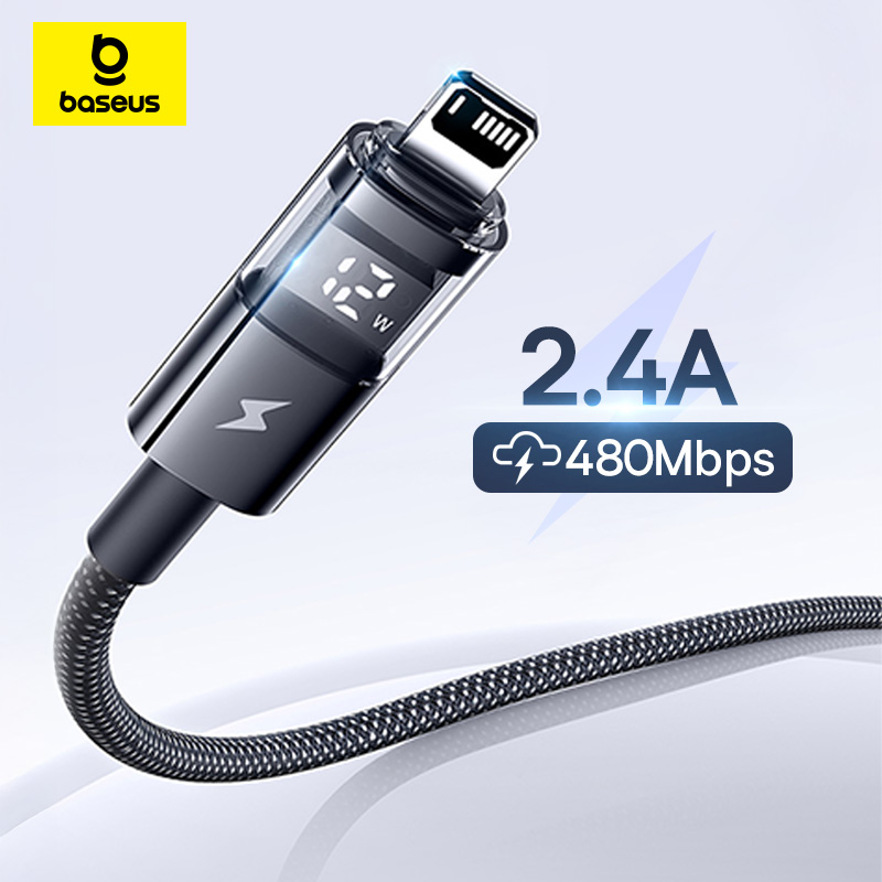 USB-кабель Baseus 2.4A для iPhone и iPad</title>