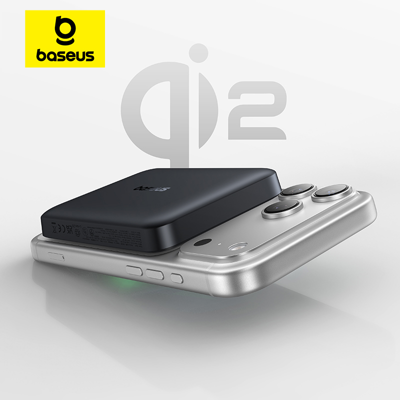 Беспроводное зарядное устройство Baseus Qi2 Magnetic Power Bank 10000mAh