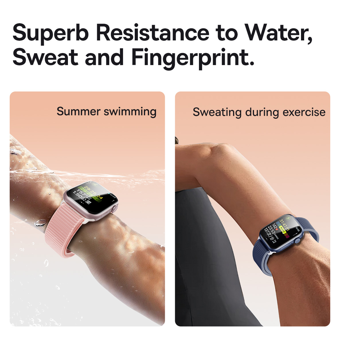 Защитная пленка Baseus Hydrogel для Apple Watch