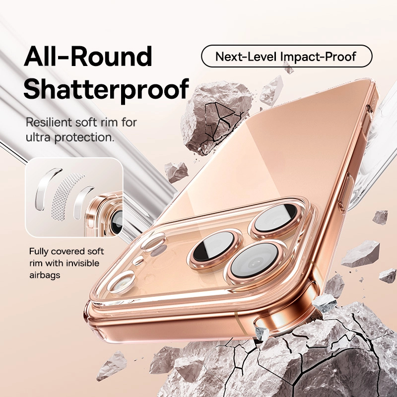 Прозрачный чехол Baseus из ТПУ для iPhone