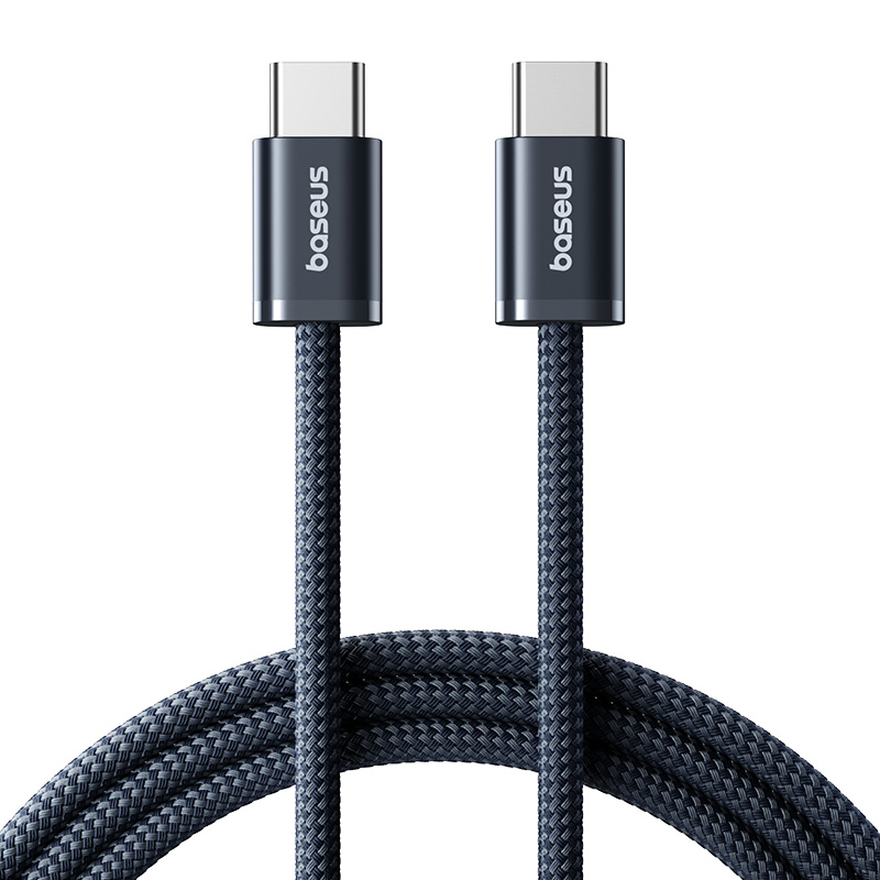 Кабель Baseus 100 Вт USB C — быстрая зарядка для iPhone и ноутбуков.