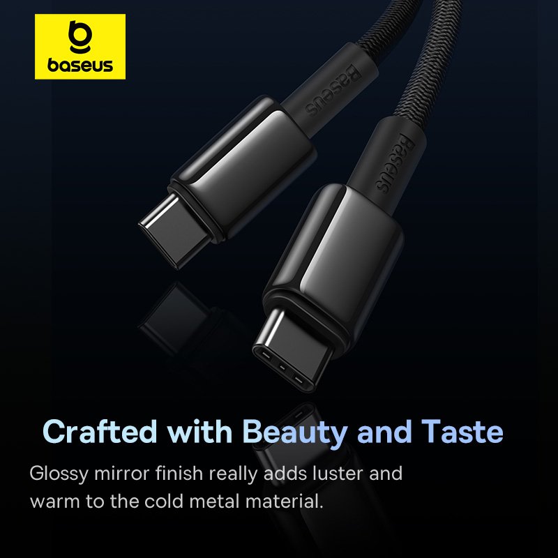 Кабель Baseus 100W USB C — USB C